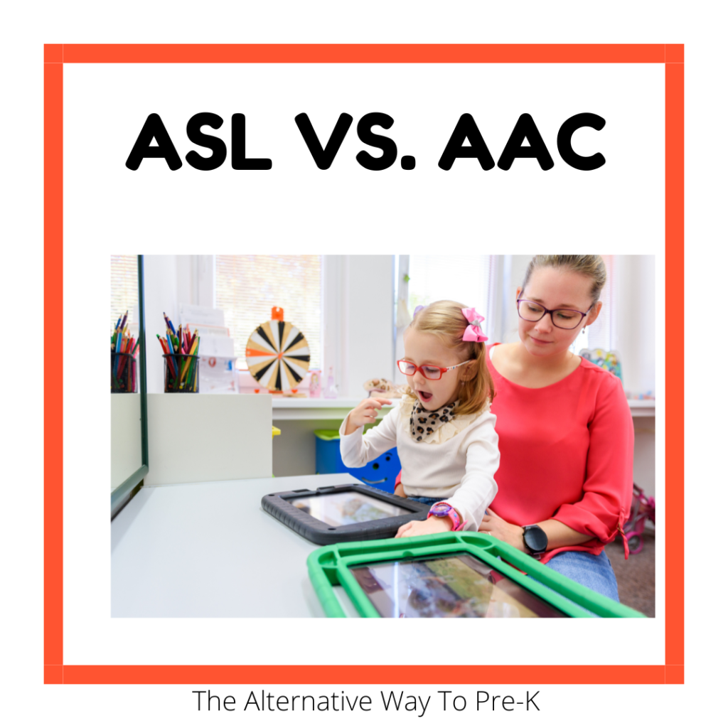 Sign Language vs. AAC