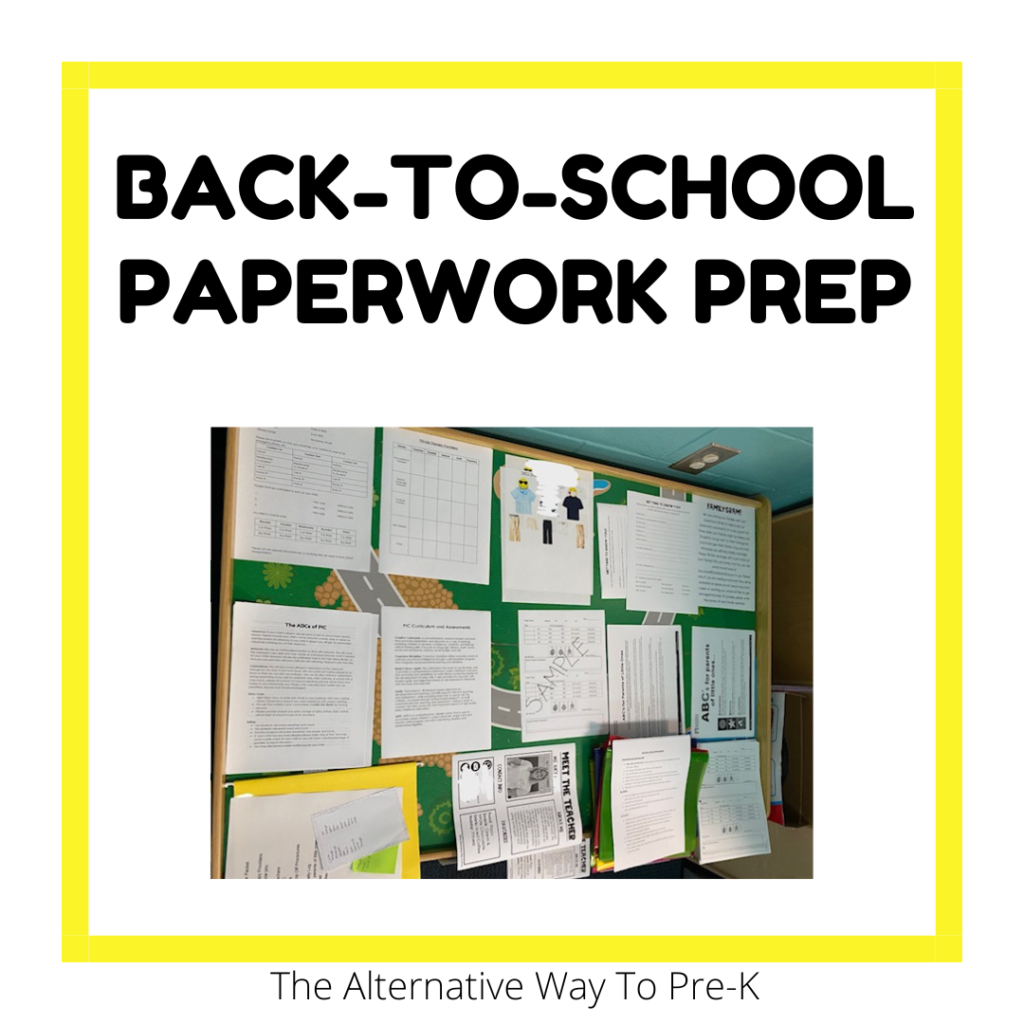 Back to School Prep: Paperwork