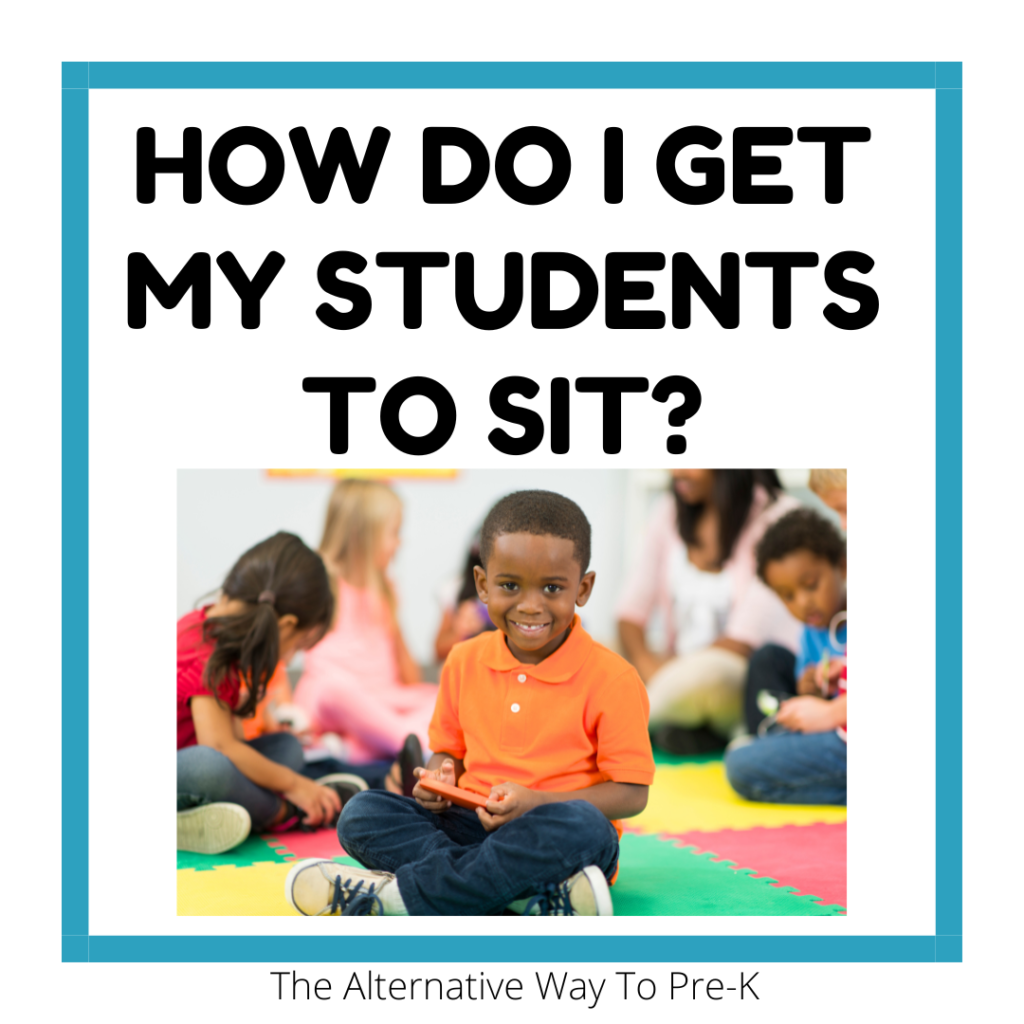 How Do I Get My Students To Sit?