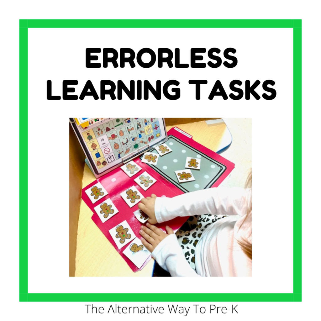 Errorless Learning Tasks