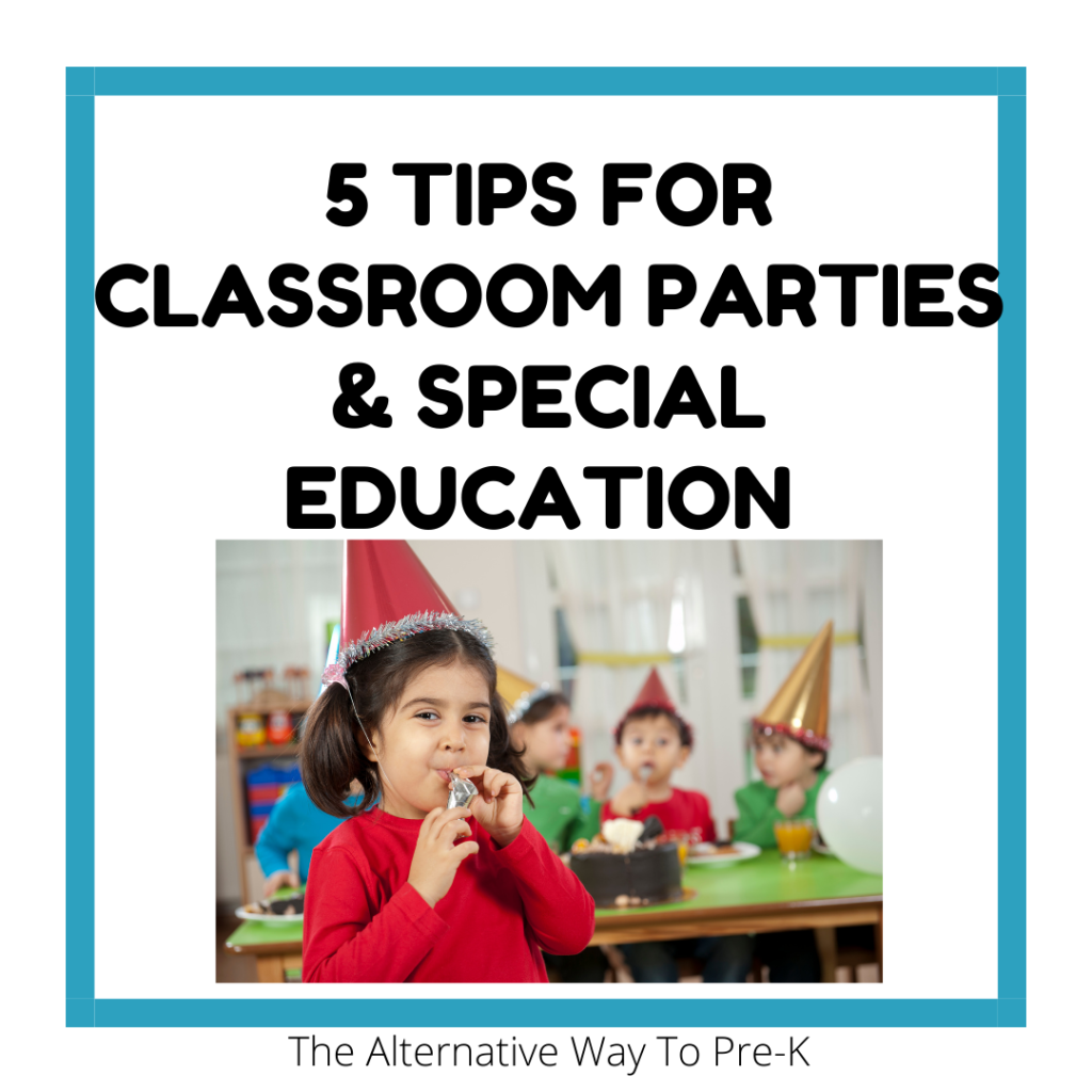 5 Tips for Class Parties and Special Education