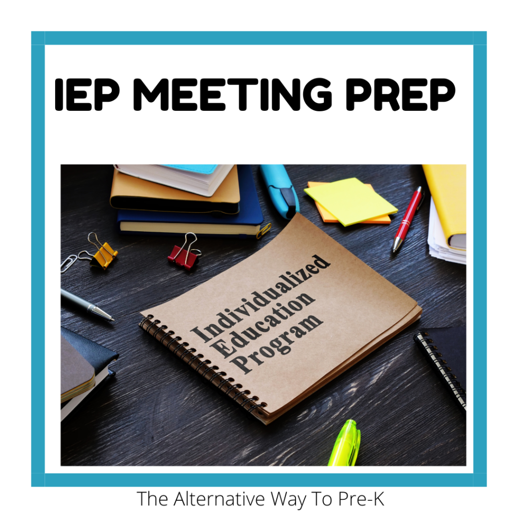 Prepping For IEP Meetings